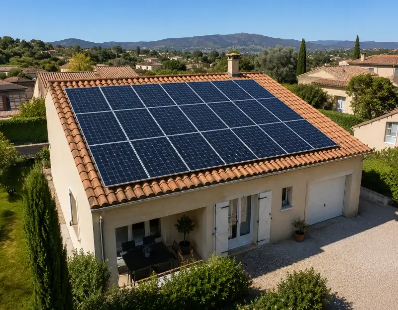 Prime à l'autoconsommation panneaux solaires Saint Maurice Étusson — aide financière de l'État
